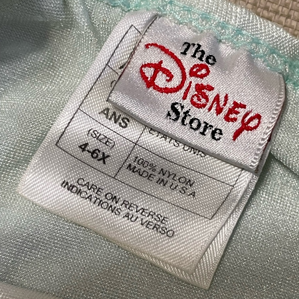 Disney Tinkerbell Bodysuit in Light Green and Gold sequins - Picture 3 of 4